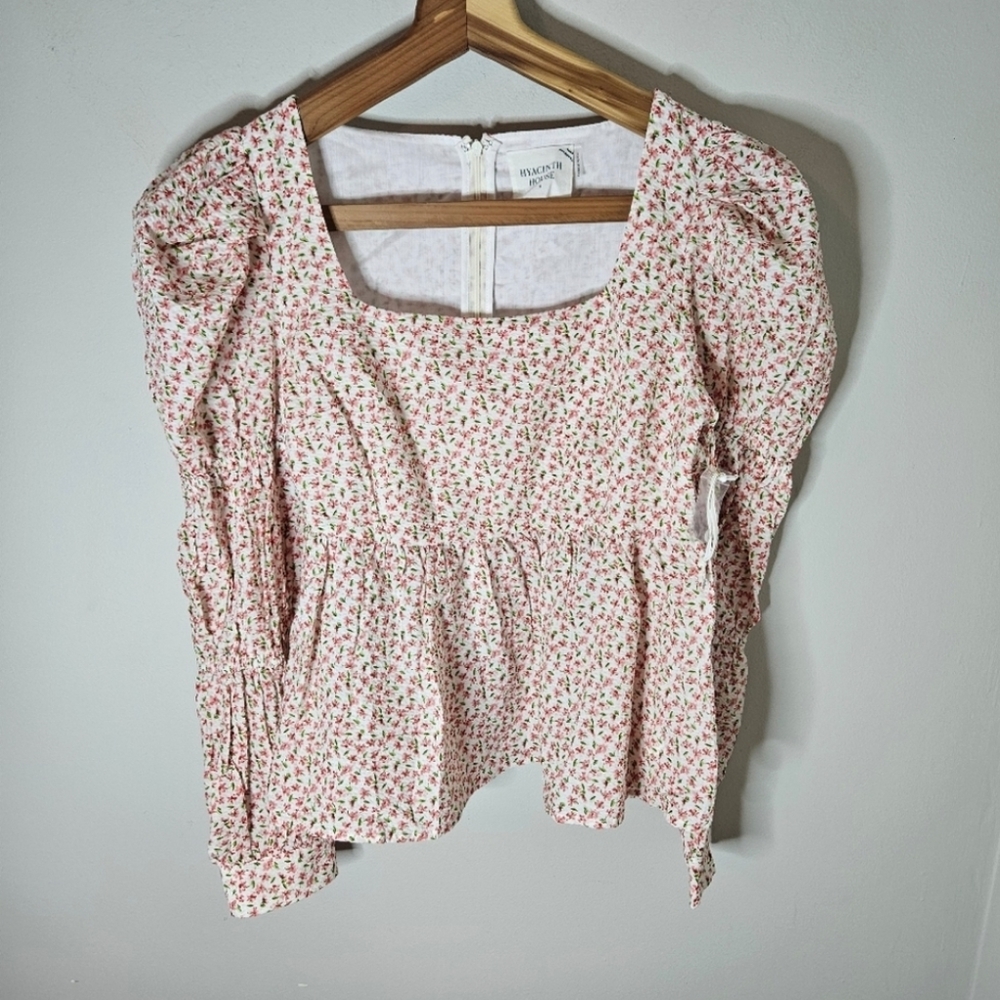 LIMITED TIME -NWOT Tuckernuck Hyacinth House Floral Clemons Blouse  Long Sleeve